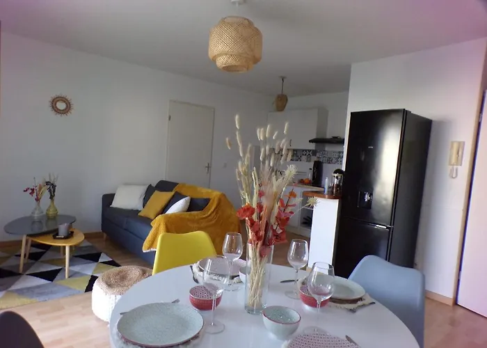 דירה Bienvenue Au Cocon D'alyssa לנגון